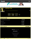 Tablet Screenshot of iamx-music.skyrock.com