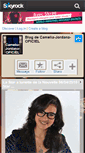 Mobile Screenshot of camelia-jordana-oficiel.skyrock.com