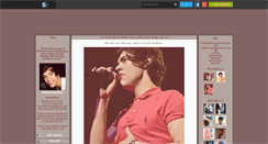 Desktop Screenshot of borntoloveyouharry.skyrock.com