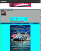 Tablet Screenshot of deroux-rally.skyrock.com