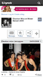 Mobile Screenshot of electionbeloeil2009.skyrock.com