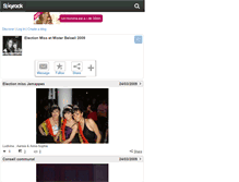 Tablet Screenshot of electionbeloeil2009.skyrock.com