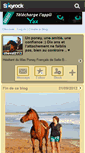 Mobile Screenshot of cheval2112.skyrock.com