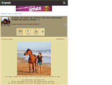 Tablet Screenshot of cheval2112.skyrock.com