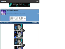 Tablet Screenshot of gregory-thevoie.skyrock.com