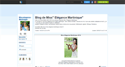 Desktop Screenshot of miss-elegance-martinique.skyrock.com