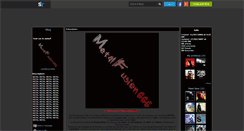 Desktop Screenshot of metalfusion666.skyrock.com