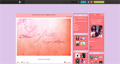 Desktop Screenshot of lizlide.skyrock.com