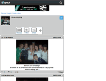 Tablet Screenshot of i-love-camping.skyrock.com