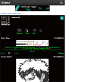 Tablet Screenshot of creative-art.skyrock.com