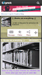 Mobile Screenshot of books-are-everything.skyrock.com