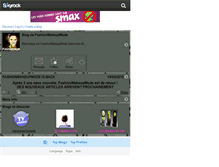 Tablet Screenshot of fashionmakeupmode.skyrock.com