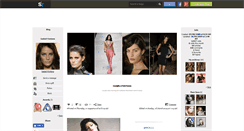 Desktop Screenshot of isabeli-fontana.skyrock.com