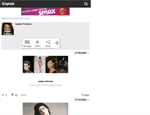 Tablet Screenshot of isabeli-fontana.skyrock.com