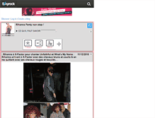 Tablet Screenshot of fentzrihanna.skyrock.com