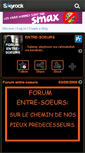 Mobile Screenshot of forum-entre-soeurs.skyrock.com