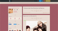 Desktop Screenshot of fictiondesonedirectionxx.skyrock.com