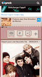 Mobile Screenshot of fictiondesonedirectionxx.skyrock.com