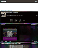 Tablet Screenshot of disco-tempo.skyrock.com