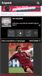 Mobile Screenshot of foot-transfert-94.skyrock.com