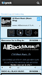 Mobile Screenshot of allblackmusic.skyrock.com