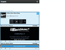 Tablet Screenshot of allblackmusic.skyrock.com