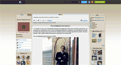 Desktop Screenshot of drapeaumarocain.skyrock.com