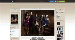 Desktop Screenshot of loves-vampires-diaries.skyrock.com