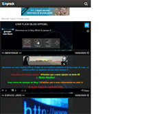 Tablet Screenshot of groupe-star-flash.skyrock.com