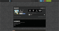 Desktop Screenshot of licorne76.skyrock.com