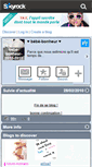 Mobile Screenshot of bebe-bonheur-2010-2011.skyrock.com