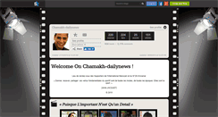 Desktop Screenshot of chamakh-dailynews.skyrock.com