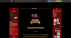 Desktop Screenshot of lara-legend.skyrock.com