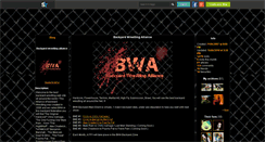 Desktop Screenshot of bwawrestling.skyrock.com