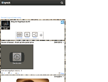 Tablet Screenshot of angelique-du-83.skyrock.com