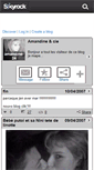 Mobile Screenshot of amandine-24.skyrock.com