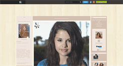 Desktop Screenshot of byselenagomez.skyrock.com