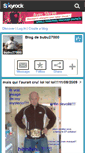Mobile Screenshot of bubu27000.skyrock.com
