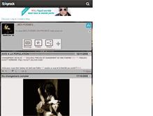 Tablet Screenshot of gothiquegirl077.skyrock.com