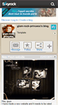 Mobile Screenshot of glam-rock-princess.skyrock.com