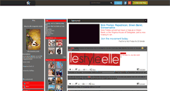 Desktop Screenshot of elle-magazine-mode.skyrock.com
