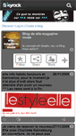 Mobile Screenshot of elle-magazine-mode.skyrock.com