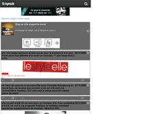 Tablet Screenshot of elle-magazine-mode.skyrock.com