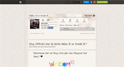 Desktop Screenshot of make--it-or-break-it.skyrock.com
