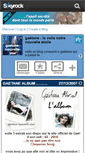 Mobile Screenshot of gaetane-nouvelle-star.skyrock.com