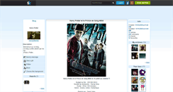 Desktop Screenshot of harrypotter581.skyrock.com