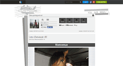 Desktop Screenshot of des-poney-en-or.skyrock.com