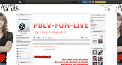 Desktop Screenshot of pblv-fun-live.skyrock.com