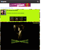 Tablet Screenshot of chris-miles.skyrock.com