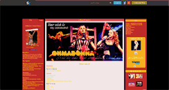 Desktop Screenshot of ohmadonna.skyrock.com